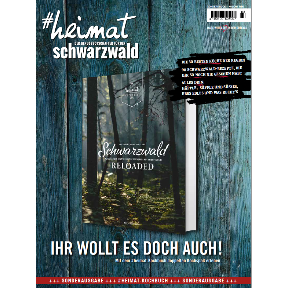 Das #heimat-Kochbuch: Schwarzwald Reloaded