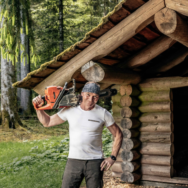 Holz, Hütten und Sägs-Appeal
