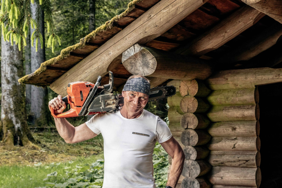 Holz, Hütten und Sägs-Appeal