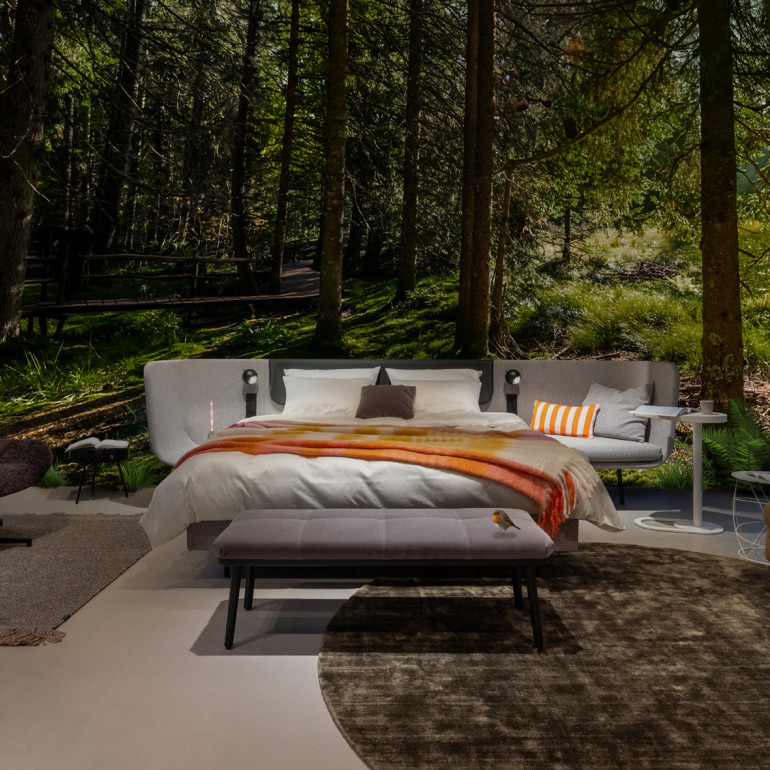 Ein Beispielszimmer vom Hotelwettbewerb "Designed to stay"