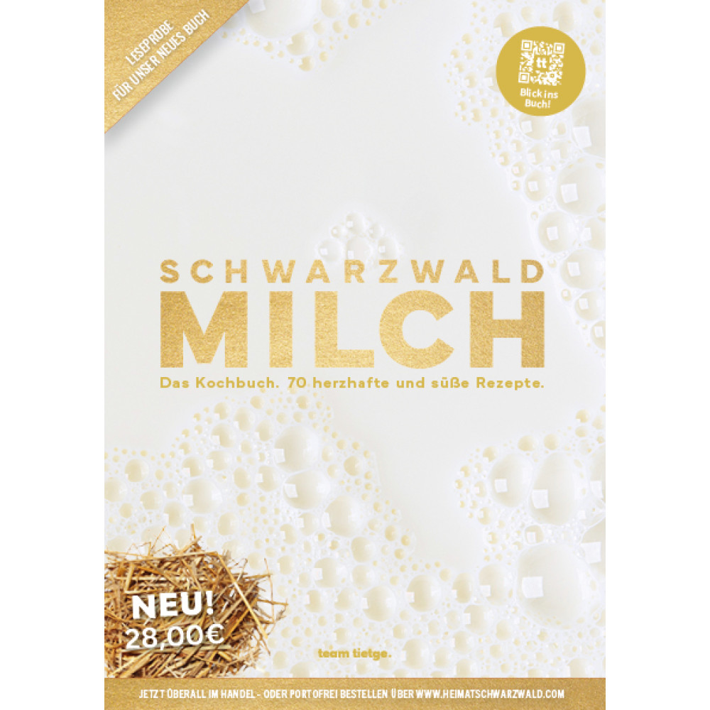 Schwarzwaldmilch – Unser Milchbuch. 70 herzhafte und süße Rezepte