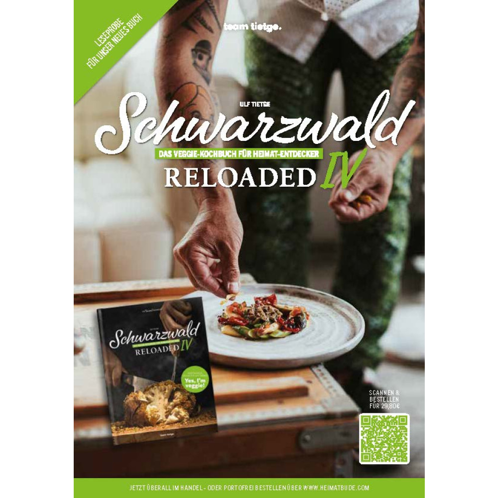 Das Veggie-Kochbuch: Schwarzwald-Reloaded Vol. 4